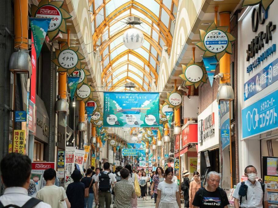 新宿一站5分钟-酒馆购物街-安静品质公寓-直达皇居秋叶原-104 Tokió Kültér fotó